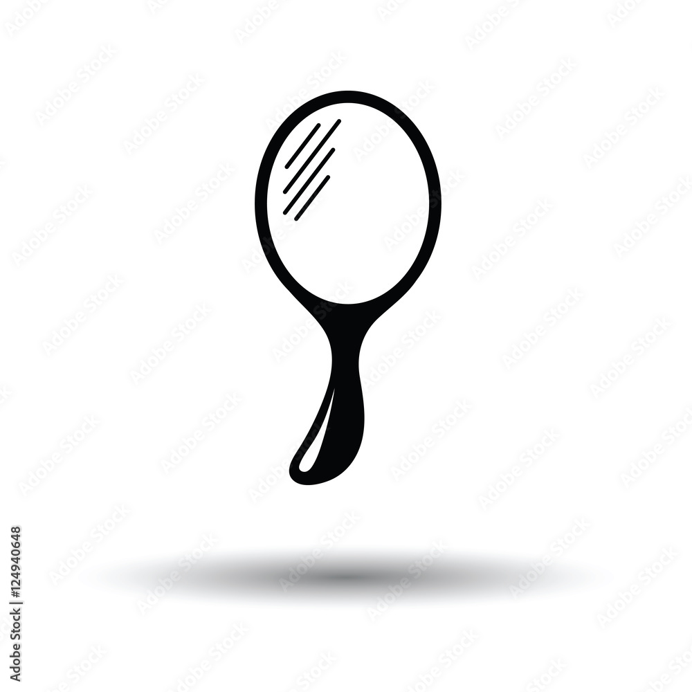 Hand-glass icon Hand-glass icon