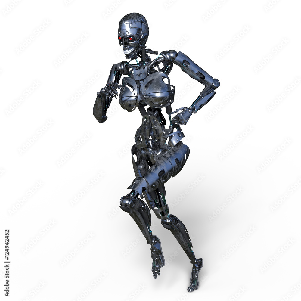 女性ロボット