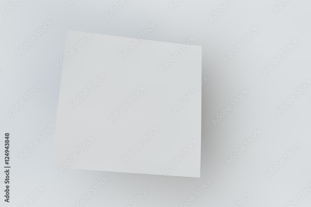 Mock-up cover a square shape on a background. Business cards, postcards and posters. Layout for your design. Three-dimensional rendering. Mock-up cover a square shape on a background. Business cards, postcards and posters. Layout for your design. Three-dimensional rendering.