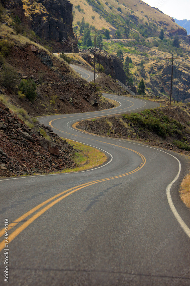winding road winding road