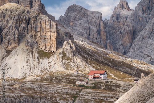 Принти на полотні Dolomites mountain panorama,Italy