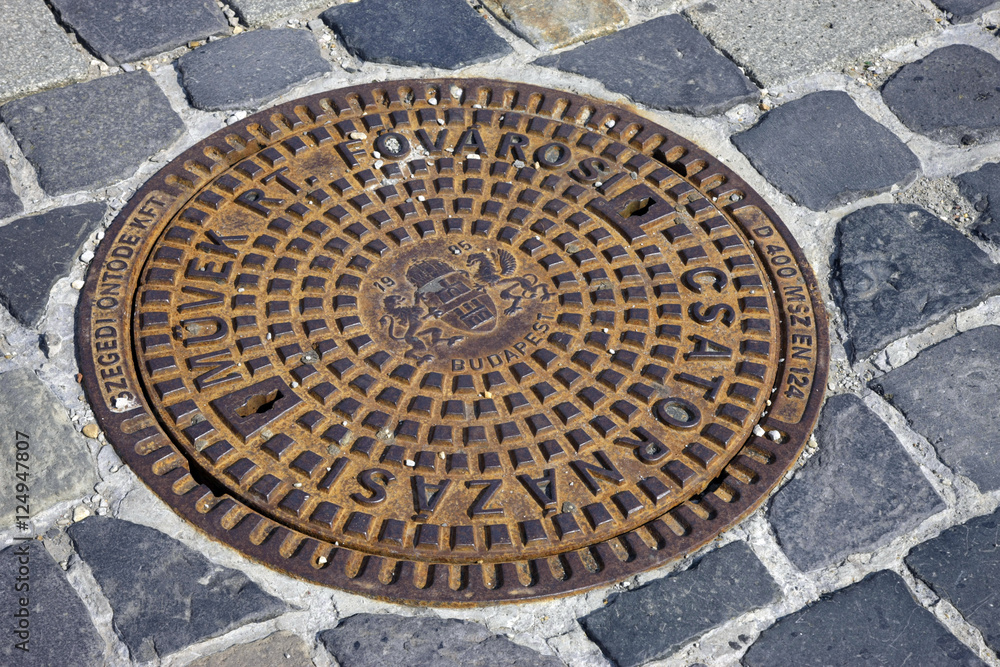 budapest manhole covers