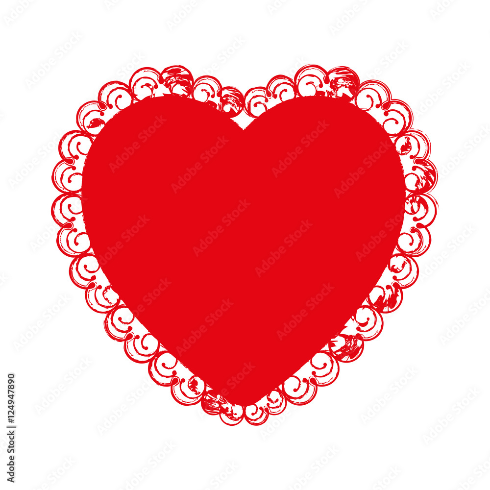 embellished heart cartoon icon image vector illustration design embellished heart cartoon icon image vector illustration design