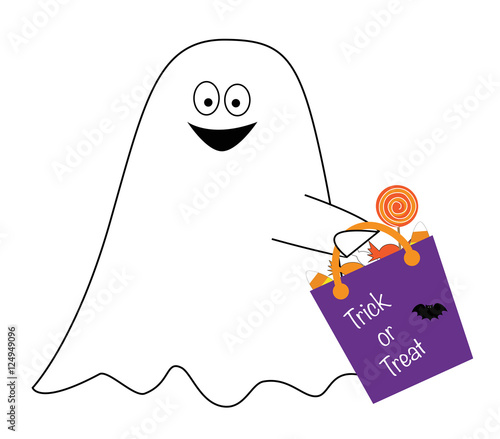 Trick or Treat Ghost