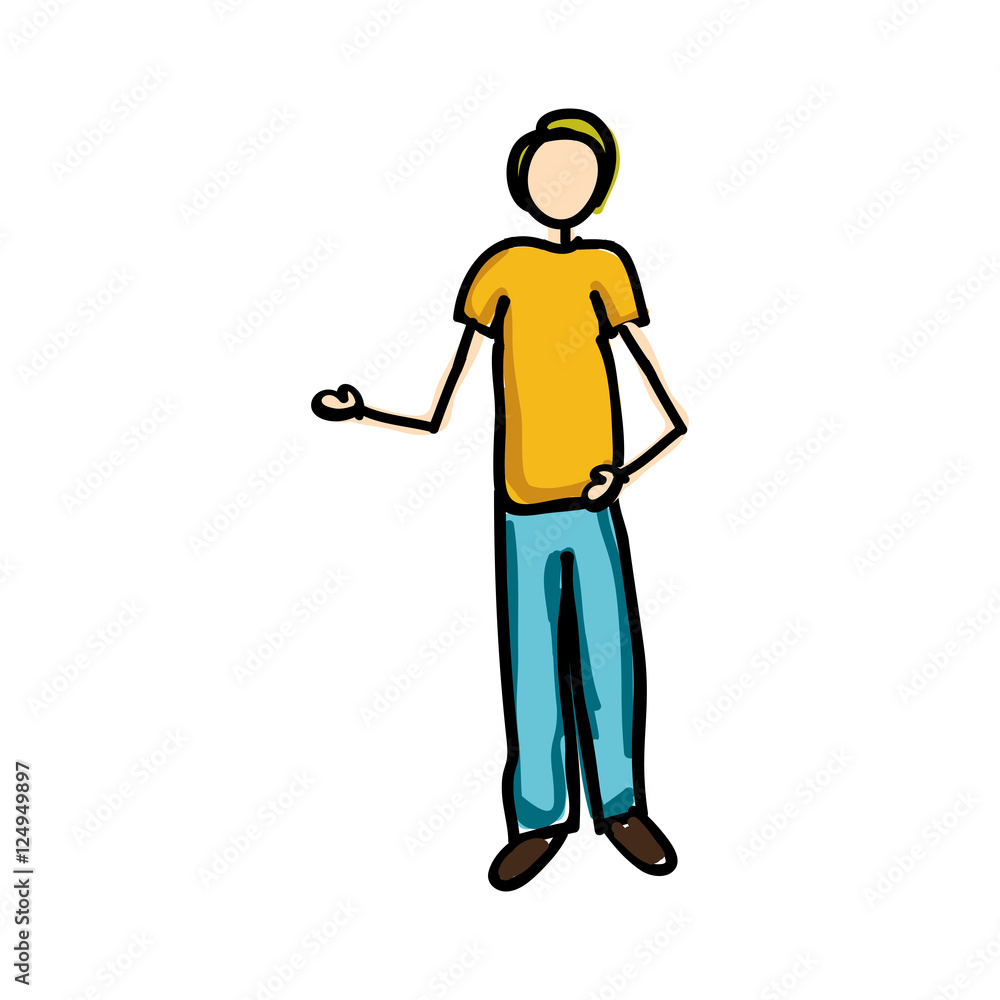 cartoon man icon image vector illustration design cartoon man icon image vector illustration design