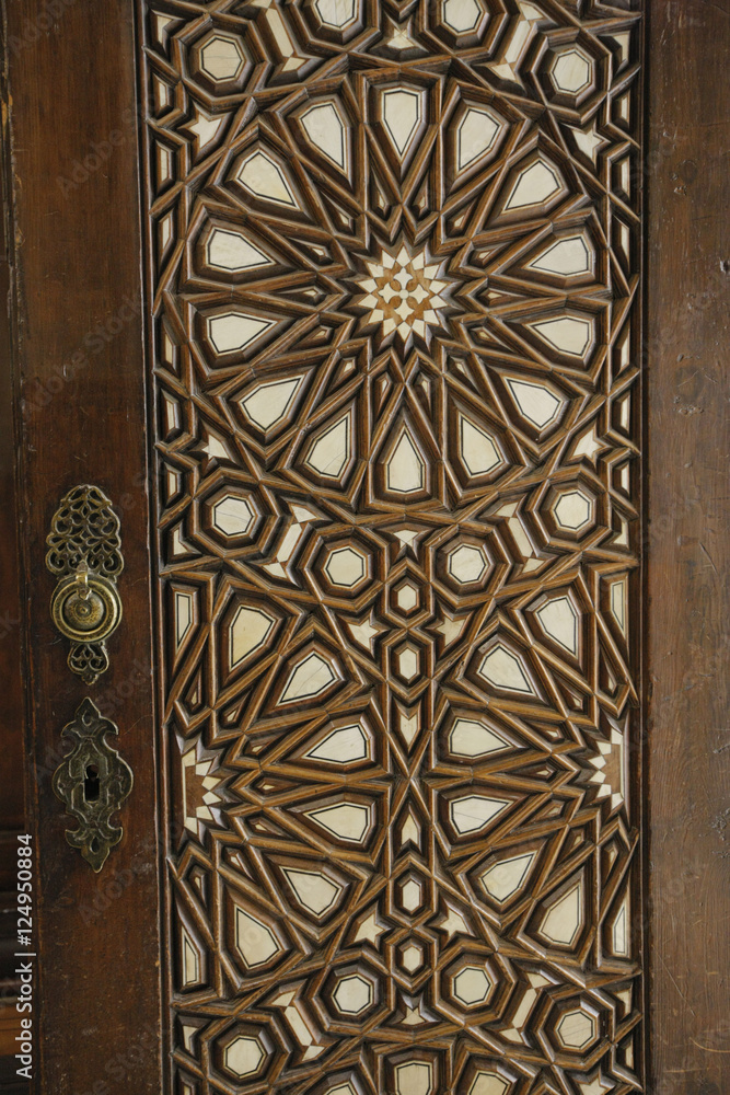 arabic design door