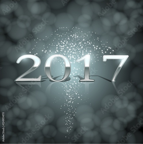 Vector Merry Christmas poster elements.New year 2017 for your design.