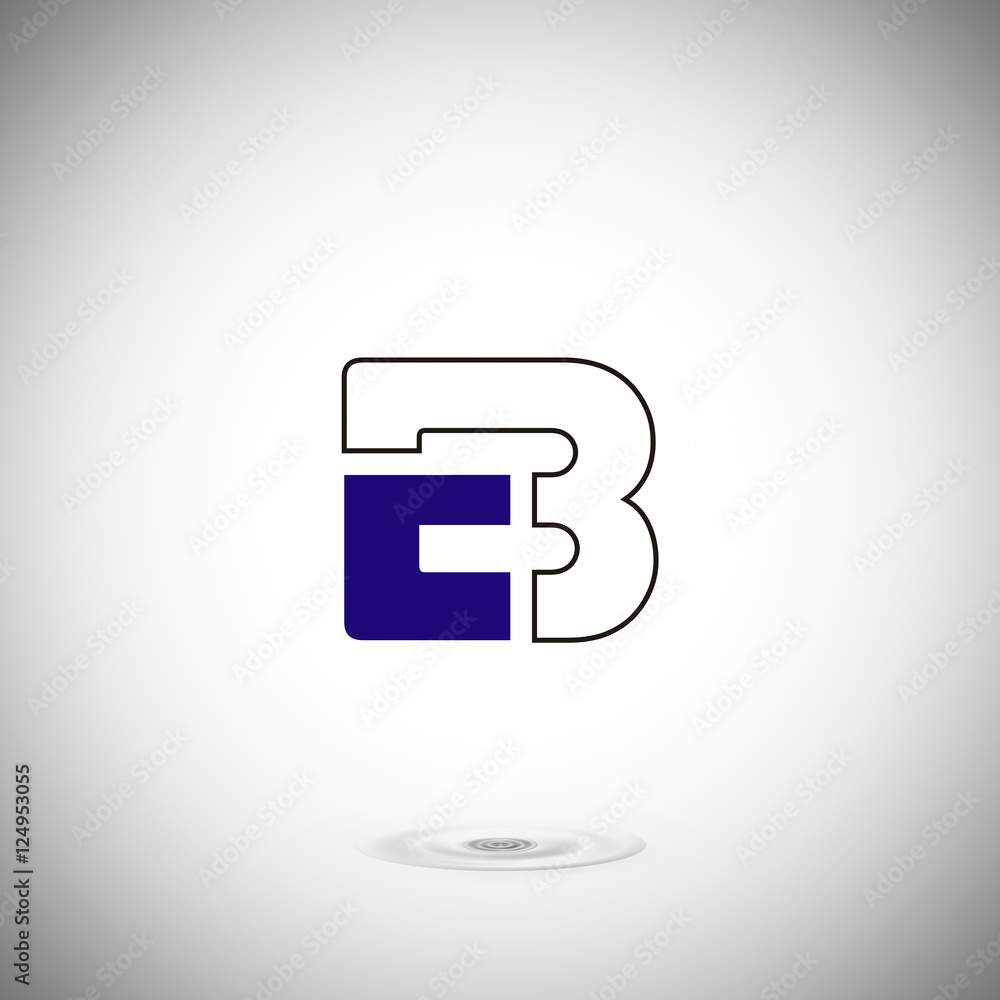 B, Logo B, Letter B, Vector graphic elegant and creative line alphabet / symbol / logo B, Logo B, Letter B, Vector graphic elegant and creative line alphabet / symbol / logo