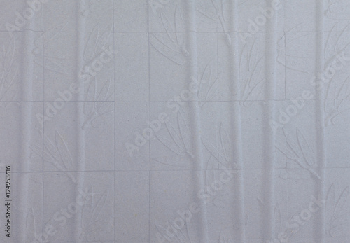 Abstract bamboo pattern on grey paper background