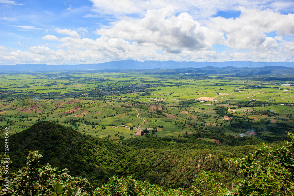 Stunning areal view from Mount