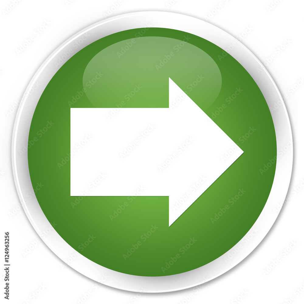 Next arrow icon soft green glossy round button Next arrow icon soft green glossy round button