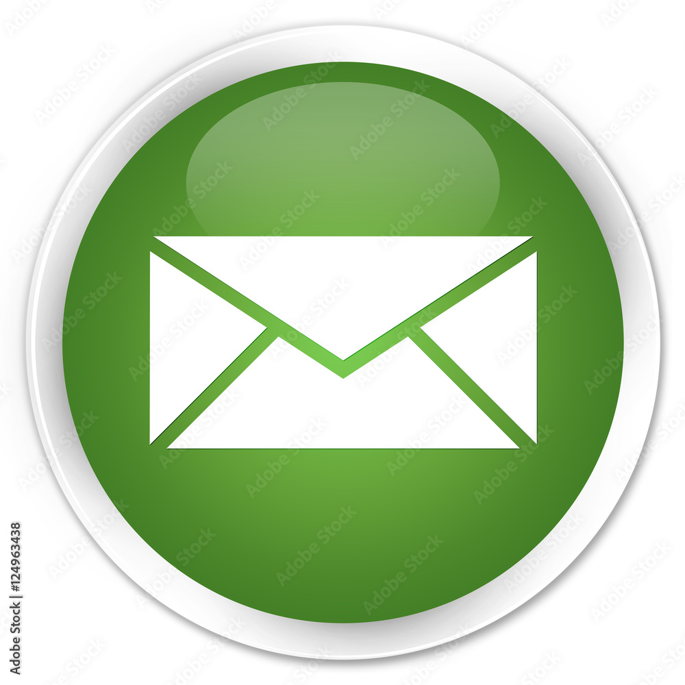 Email icon soft green glossy round button 2 Email icon soft green glossy round button 2