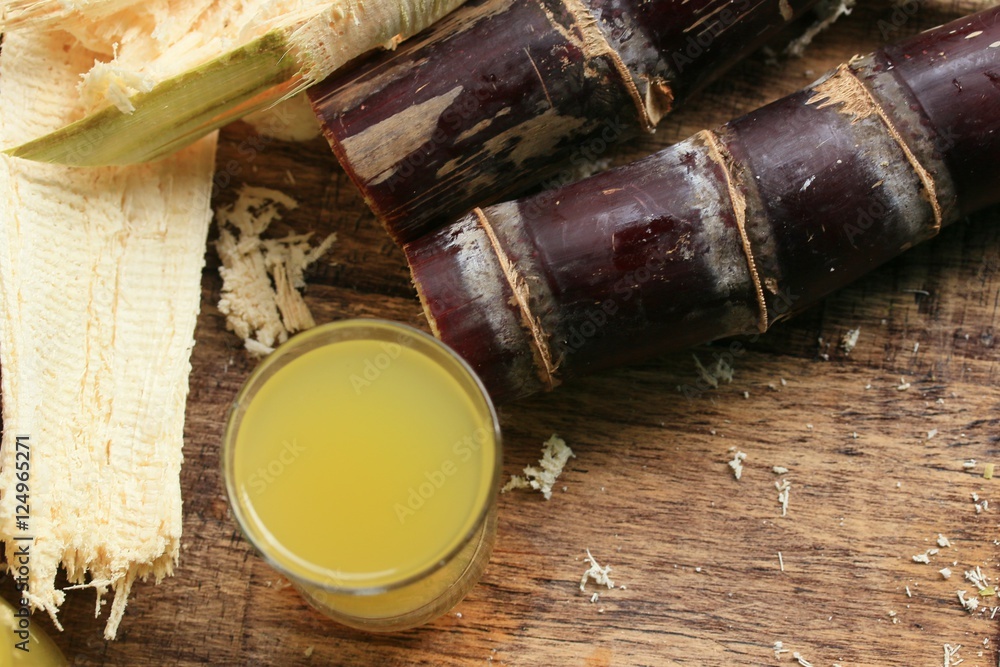 Fototapeta premium Cane juice with molasses