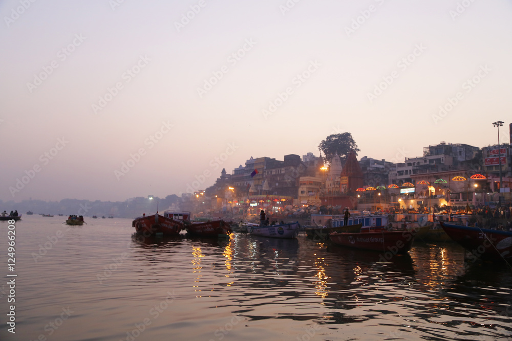 Ganga Aarti, Dashashwamedh Ghat, Varanasi, India