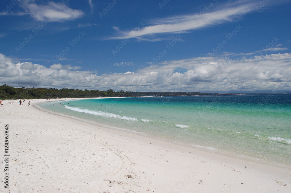 Beach in Jervis Bay, Australia