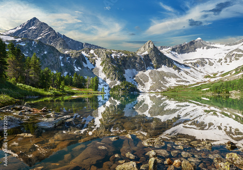 Wallpaper Mural Beautiful summer landscape, Altai mountains Russia. Torontodigital.ca