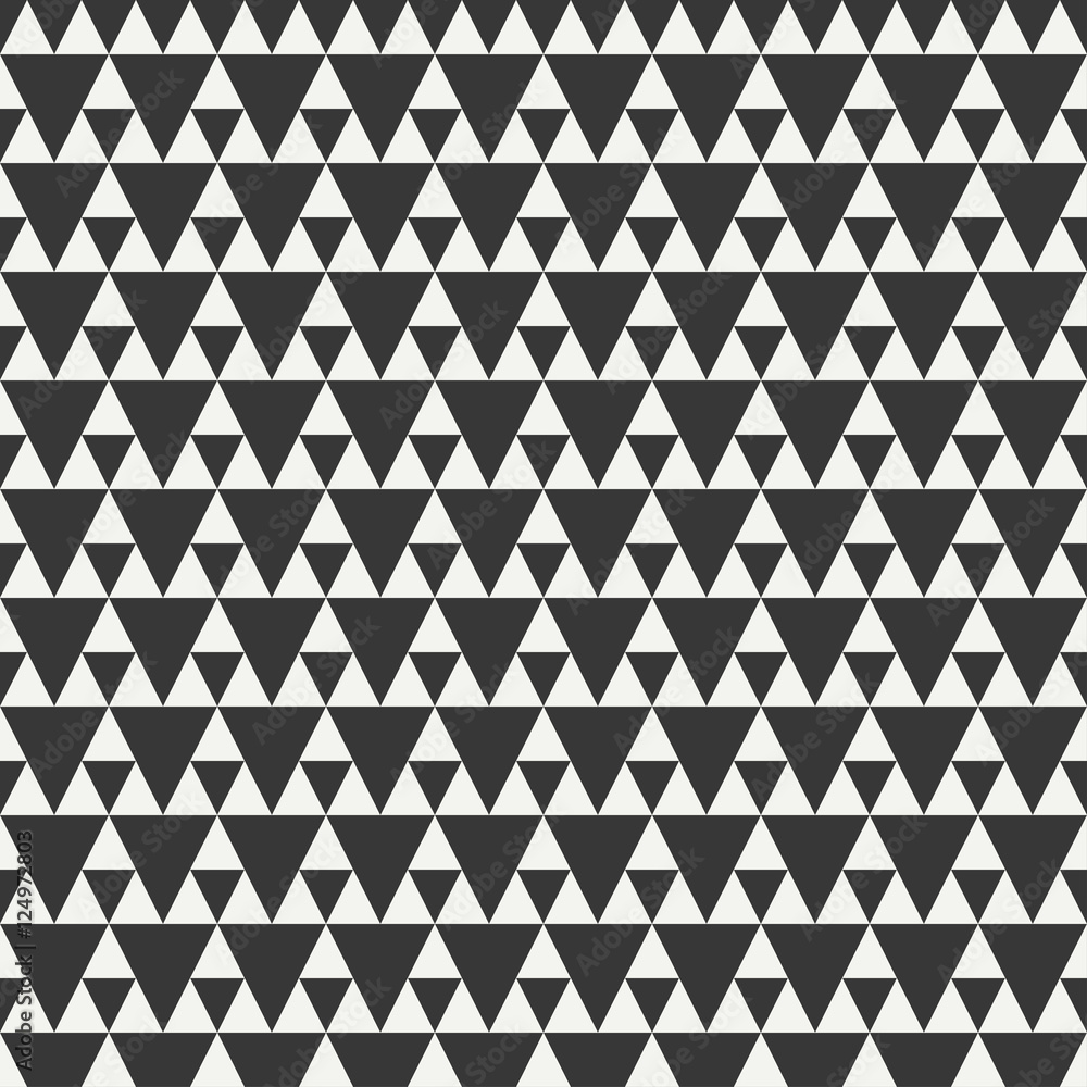 Geometric line monochrome abstract hipster seamless pattern with triangle. Wrapping paper. Scrapbook paper. Tiling. Vector illustration. Background. Graphic texture for your design, wallpaper. Geometric line monochrome abstract hipster seamless pattern with triangle. Wrapping paper. Scrapbook paper. Tiling. Vector illustration. Background. Graphic texture for your design, wallpaper.