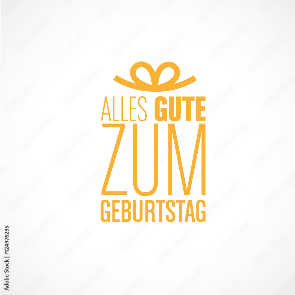 Joyeux Anniversaire En Allemand Stock Vector Adobe Stock Joyeux Anniversaire En Allemand Stock Vector Adobe Stock