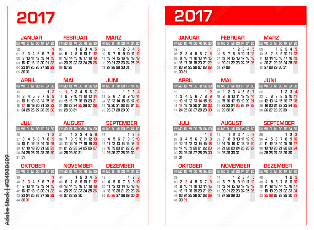 schoorsteen goochelaar Boos worden Kalender 2017 im Visitenkartenformat Stock Vector | Adobe Stock