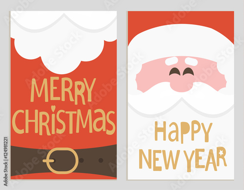Santa's message banners.