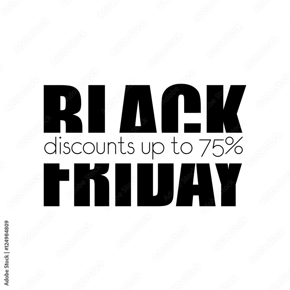Black Friday. Horizontal slice. Vector. Black Friday. Horizontal slice. Vector.