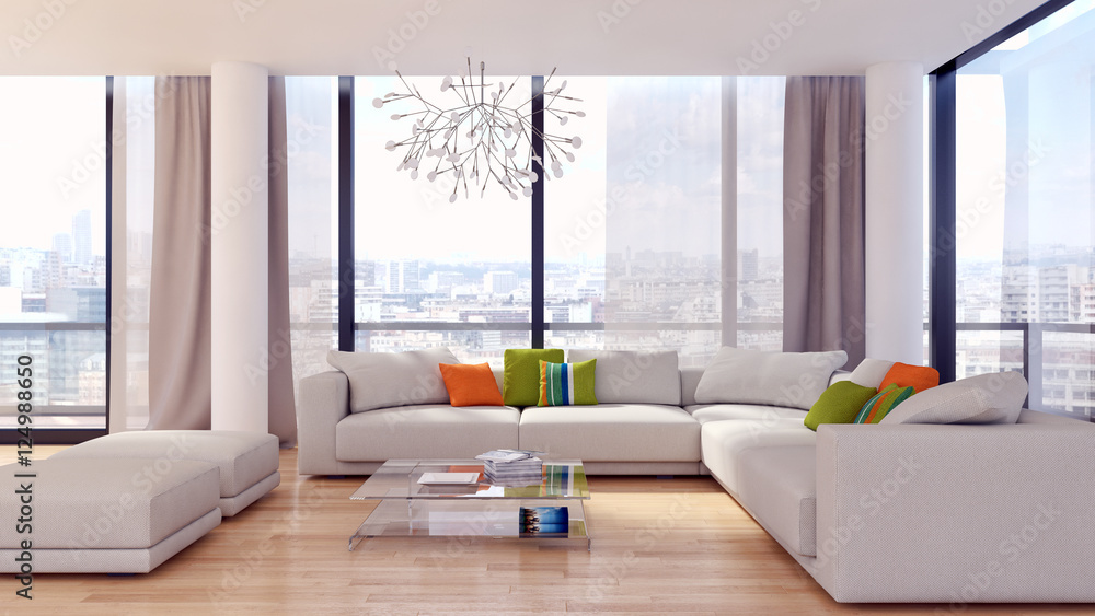 Fototapeta premium Soggiorno moderno