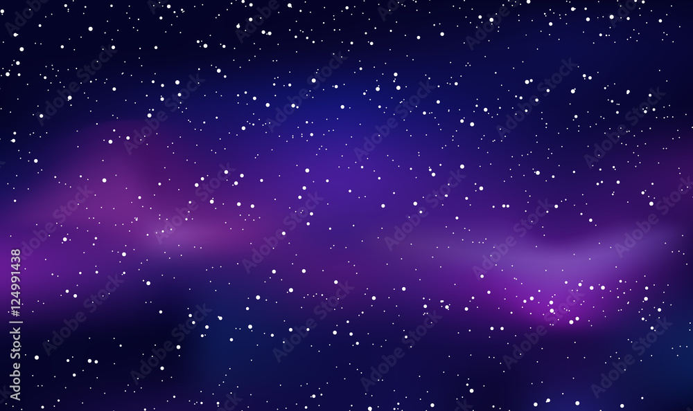 Naklejka premium Star sky Background. Space Background. Stars Background. Vector illustration.