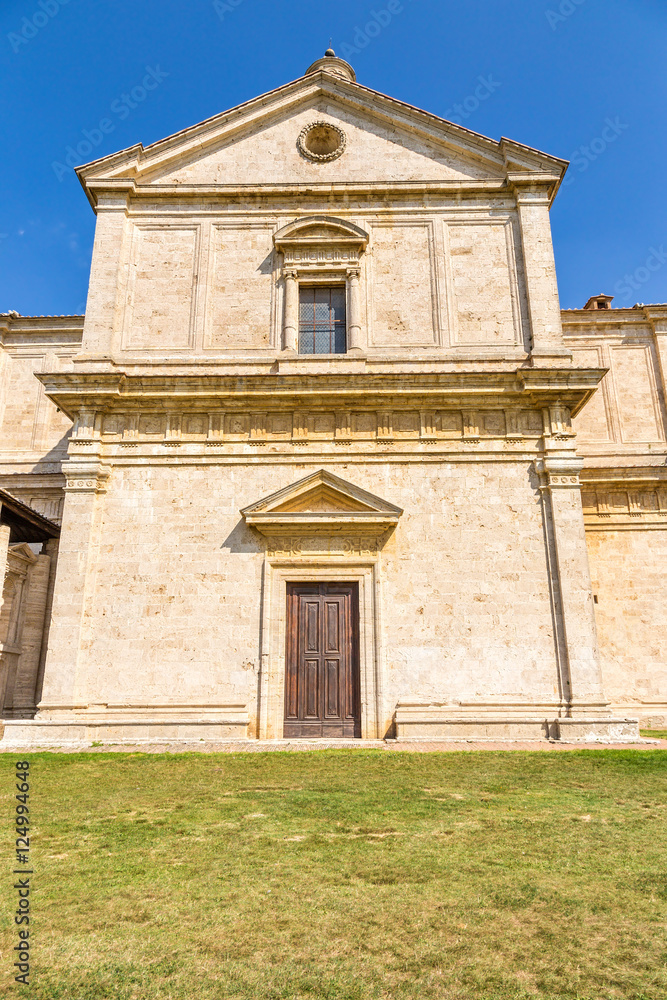 Fototapeta premium Montepulciano, Italy. One of views of the Church of Madonna di San Biagio, 1515 - 1545 years.