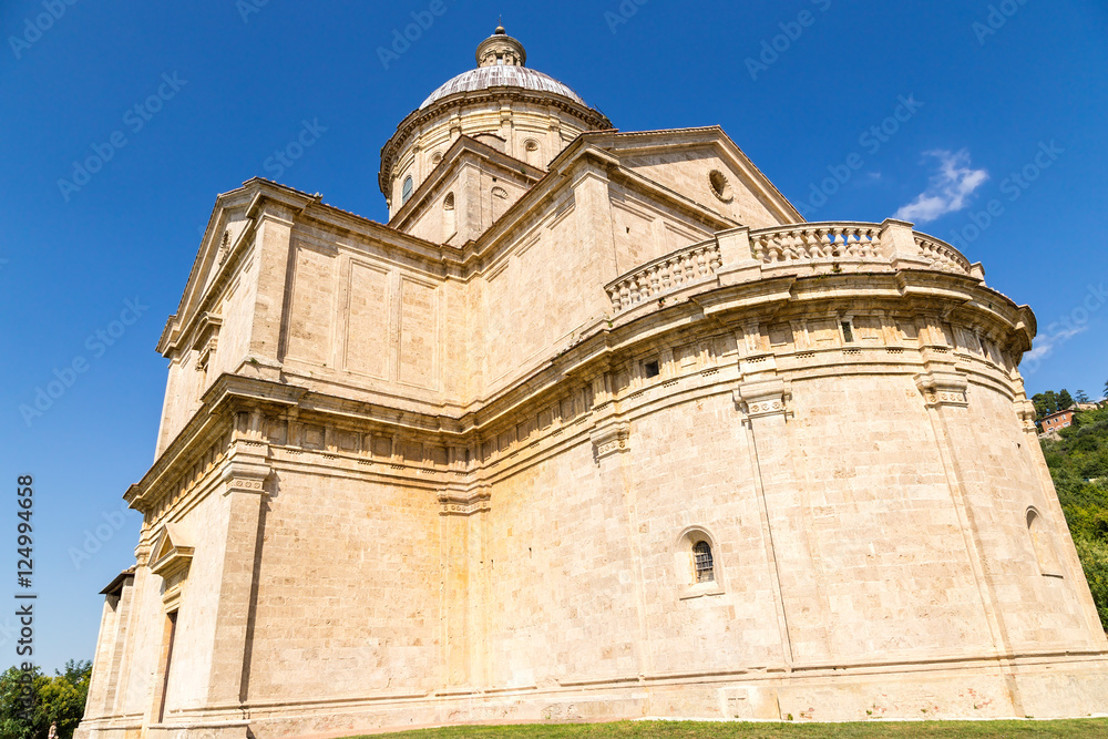 Montepulciano, Italy. Church of the Madonna di San Biagio, 1515 - 1545 years.