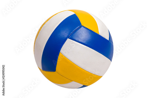 Fotografia Volleyball Ball Isolated on White Background