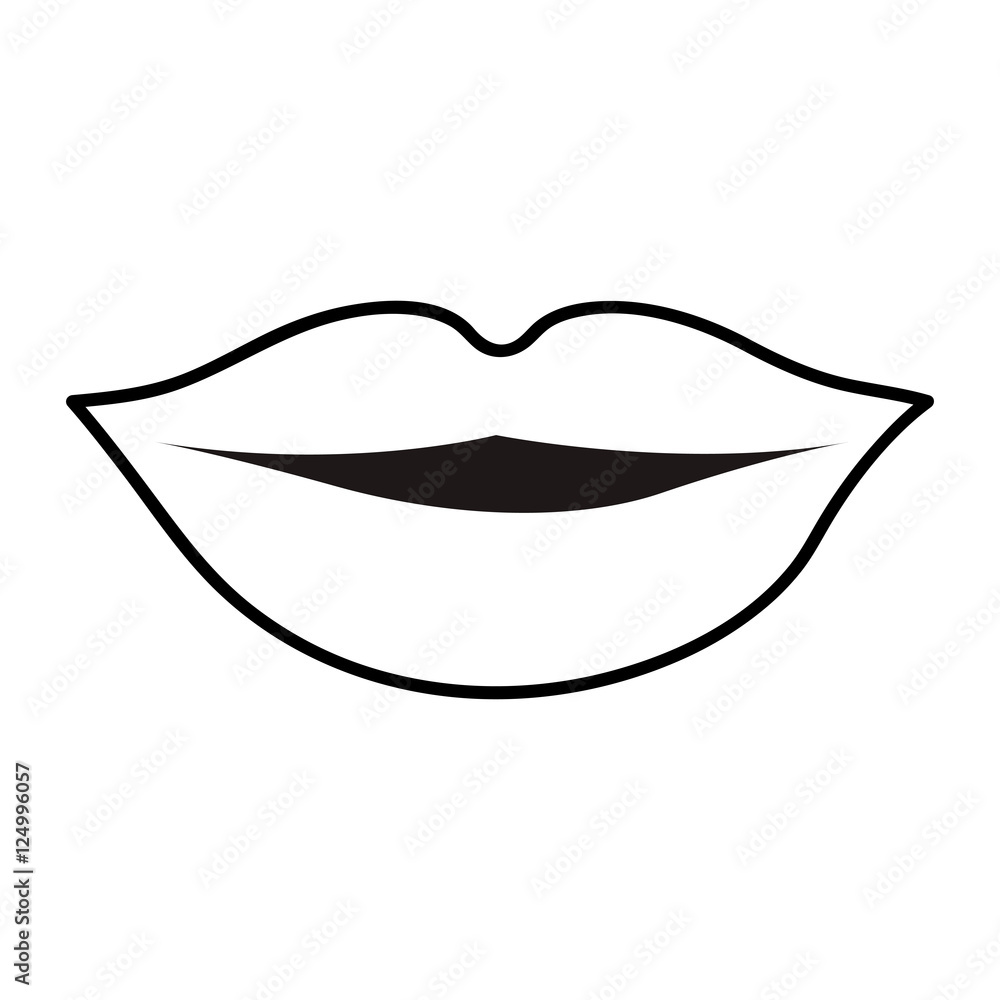 lips cartoon icon image vector illustration design lips cartoon icon image vector illustration design