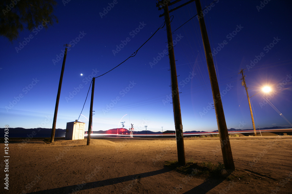 wires n plane trail