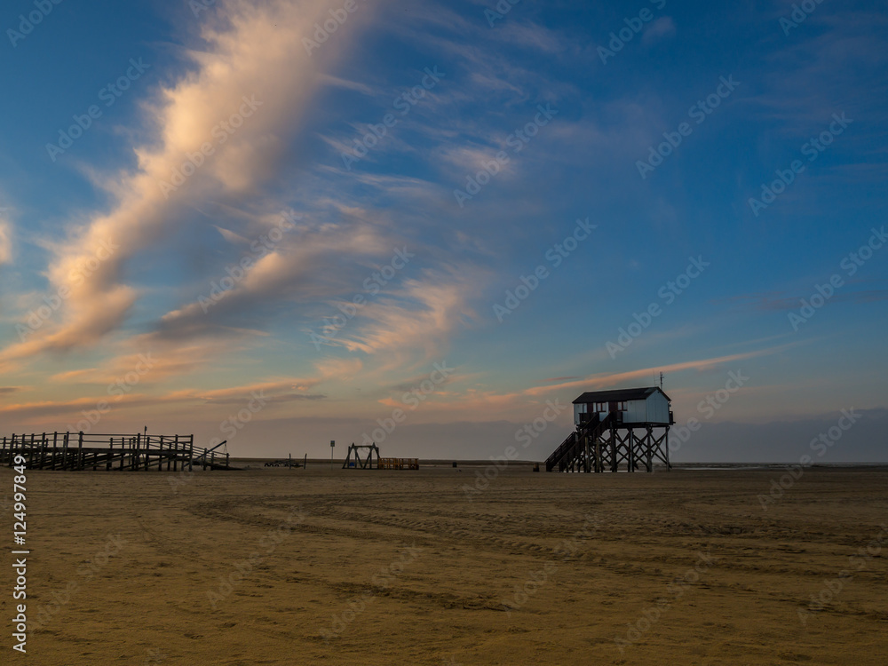 Strand an der Nordsee Strand an der Nordsee