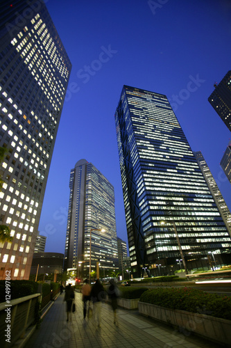 Obraz na płótnie tokyo at nite