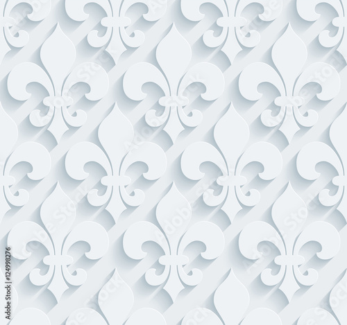 Light gray seamless background. Neutral tileable vector pattern.