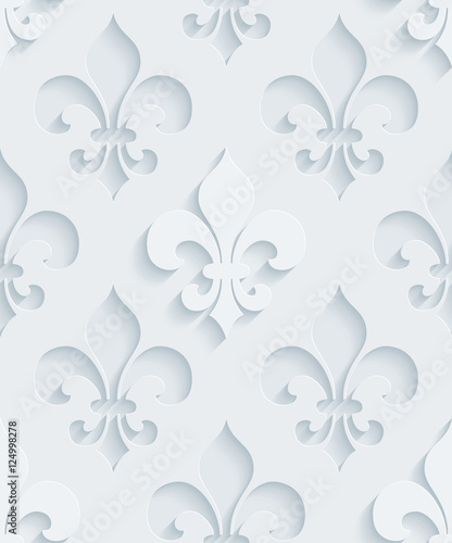 Light gray seamless background. Neutral tileable vector pattern.