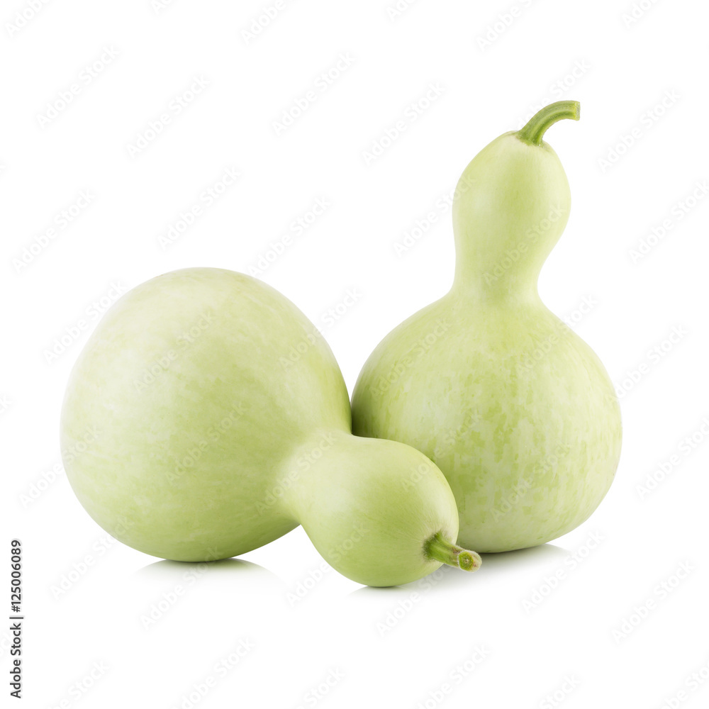Calabash isolated on white background Calabash isolated on white background