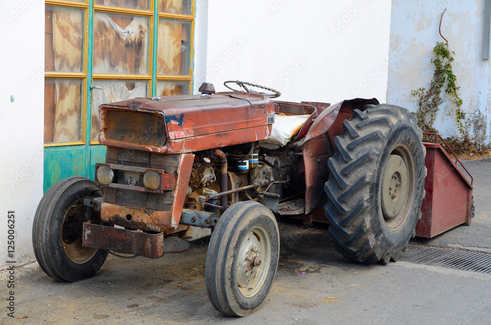 Obraz premium tractor