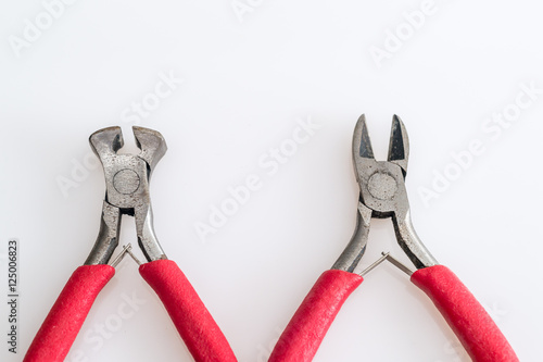 Wallpaper Mural pliers on white background Torontodigital.ca