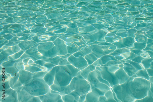 Crystal clear water of the tropical sea