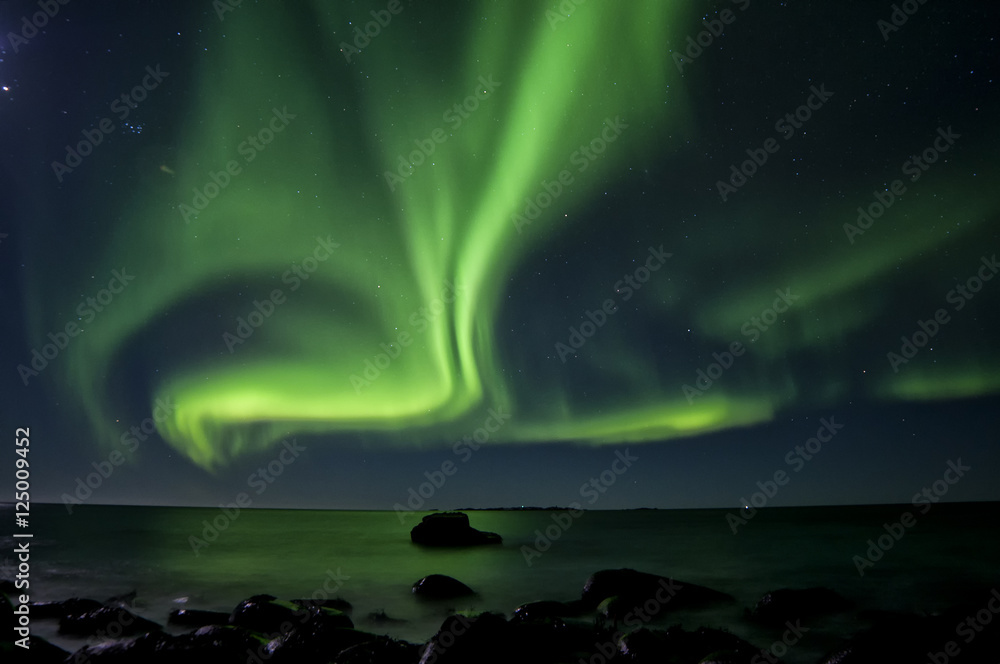 Nordlichter Aurora Lofoten Norwegen