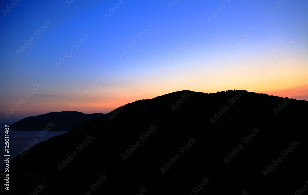 Sunset in Alonissos,Greece