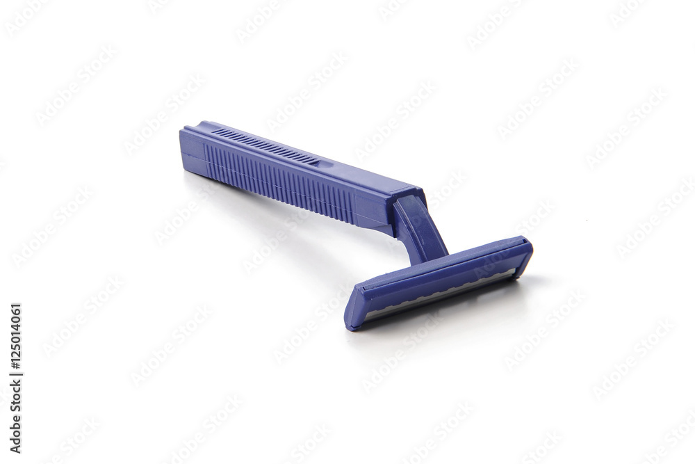 Shaving razor isolated on a white background Shaving razor isolated on a white background