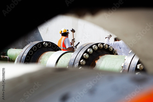 Fotografie Installation pipeline gazoduc - France