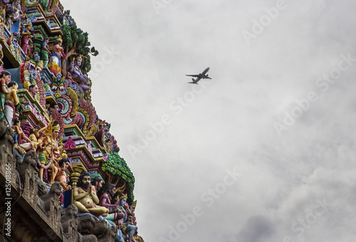 Indian Kapaleeswarar temple , Chennai, India photo