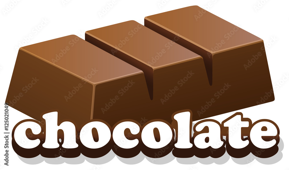 Logo design with word chocolate Logo design with word chocolate