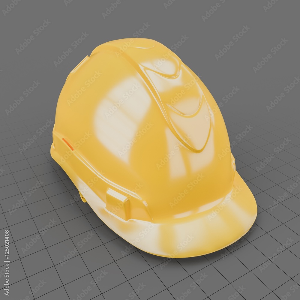 Hard Hat Stock 3D asset | Adobe Stock