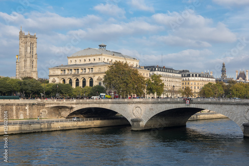 Pont au Change in Paris photo