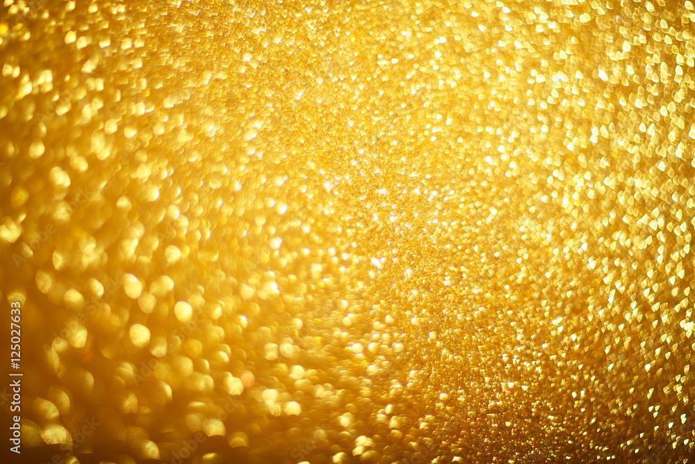 Gold bokeh background Gold bokeh background