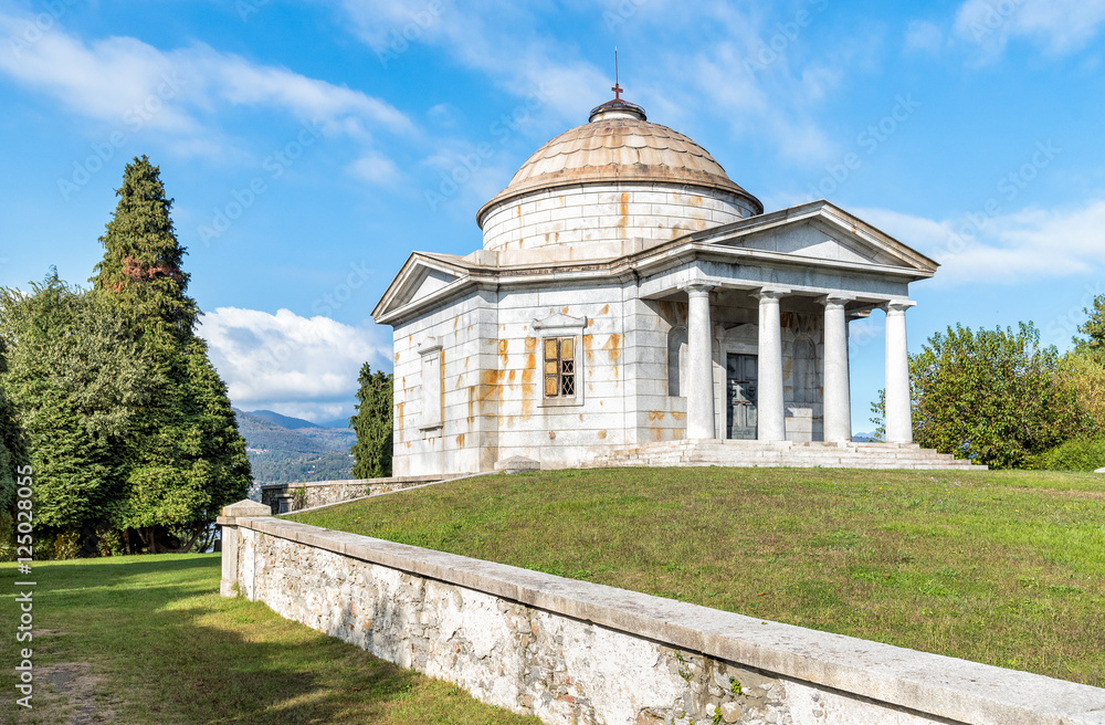 The funerary temple of the family Castelbarco, Ispra, Italy